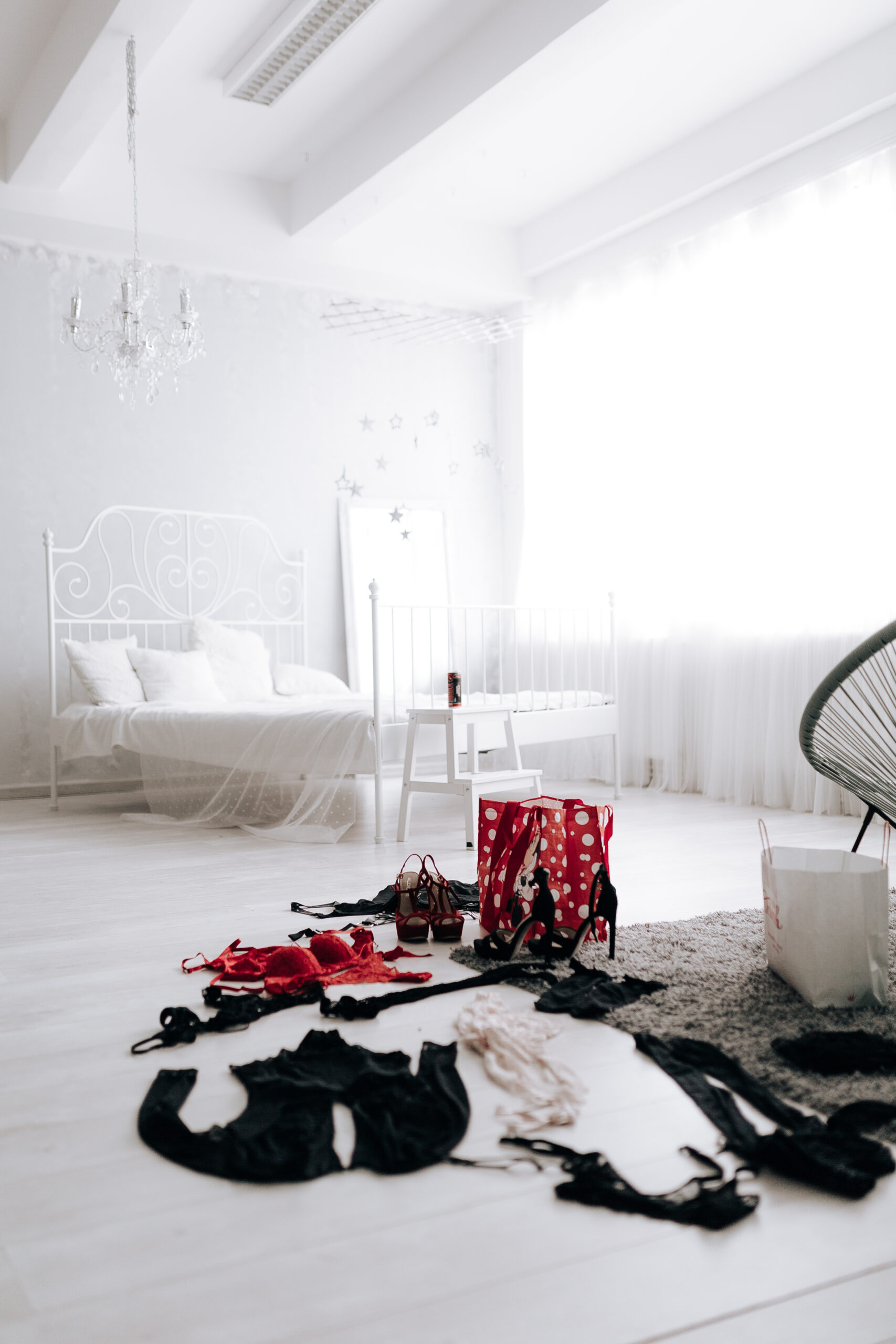 Boudoir fotózás közbeni állapotok, werk fotó