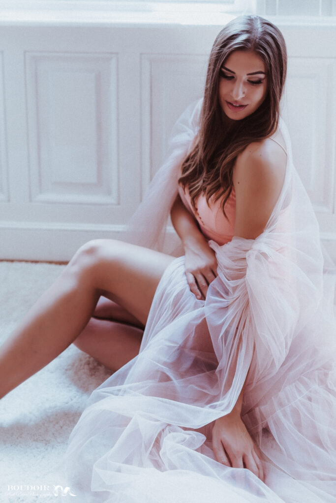 Boudoir (fehérneműs) fotózás női fotóssal szegedi fotóstúdióban